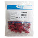 CAT6 RJ45 Keystone Jack for EZ® Style - Red, 25-Pack IC107L6CRD CAT6 RJ45 Keystone Jack for EZ® Style - Red, 25-Pack IC107L6CRD